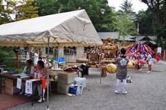 穴澤天神社の例大祭