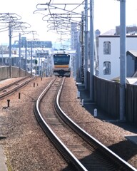 JR南武線の矢野口駅