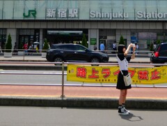 自撮り少女