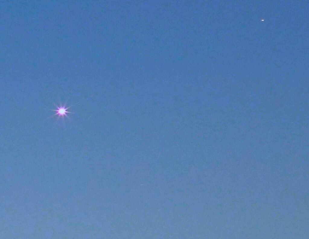 金星の光条