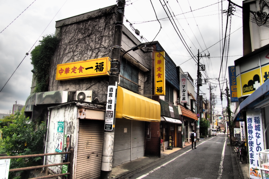 唯一の商店街