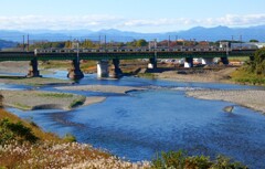 多摩橋梁全景