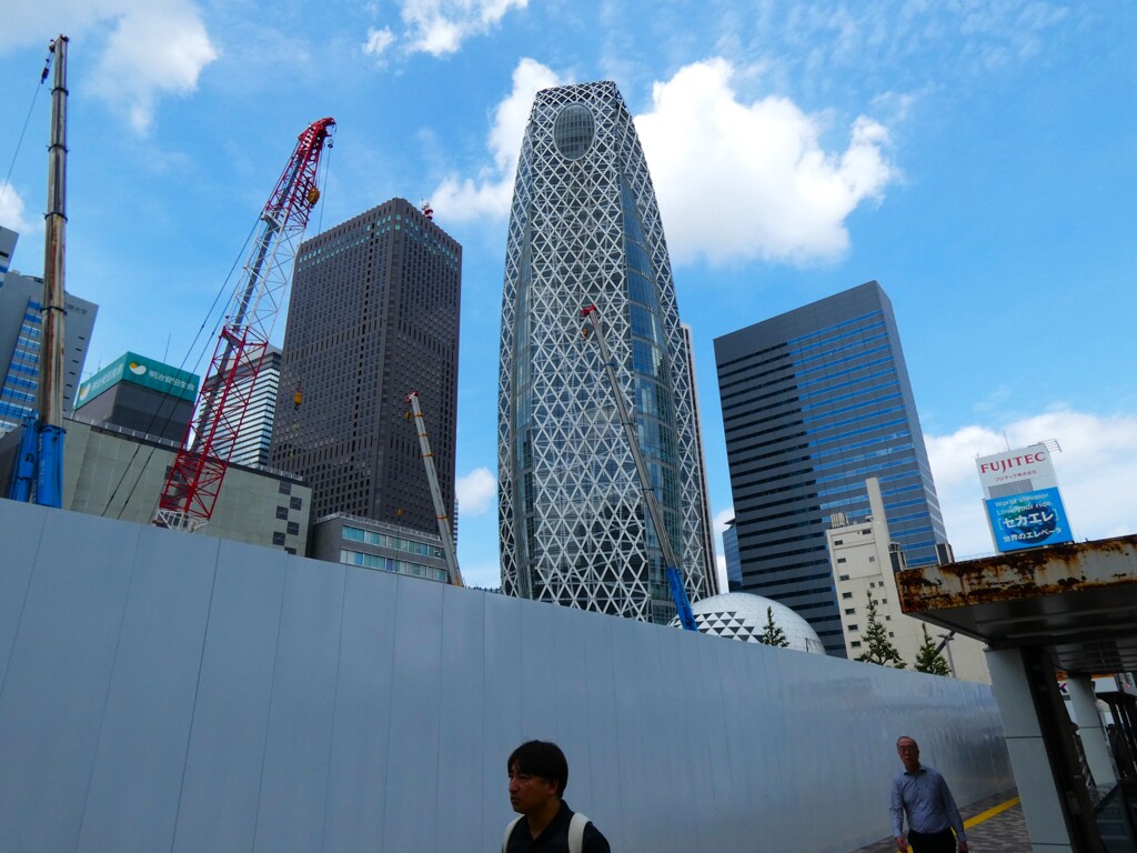 激変する風景
