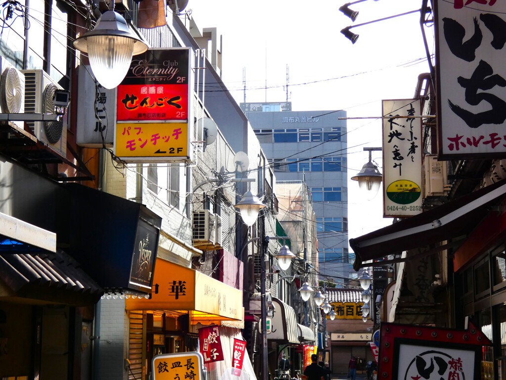 調布百店街
