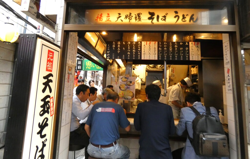 立ち食い蕎麦「かめや」