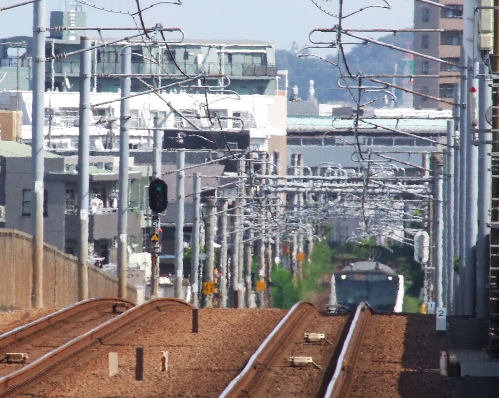 立川行がやって来た