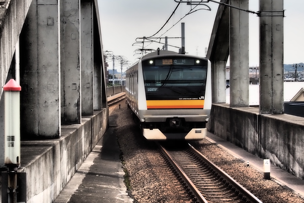 JR南武線の矢野口駅