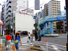 大井三又商店街入口