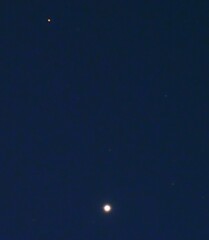 金星と土星の接近