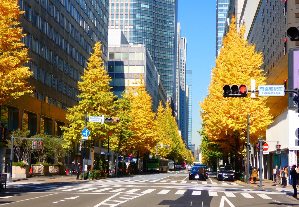 有楽町駅前交差点