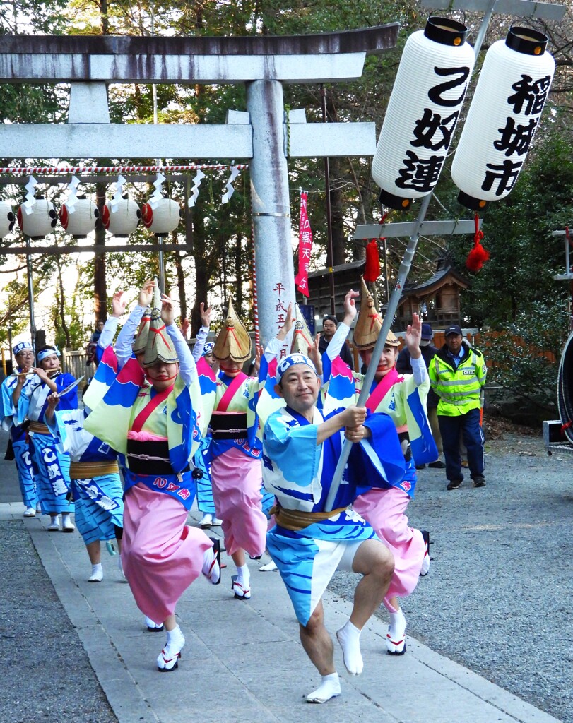 阿波踊り入内