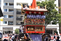 京都祇園祭り　山鉾巡行
