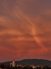 残照の夕空2