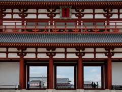 朱雀門から見る・・。1 朱雀門から見る・・。1