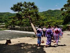 初夏の嵐山