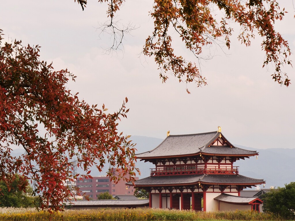 紅葉の平城京 2