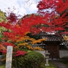 奈良秋篠寺・ご香水社の紅葉