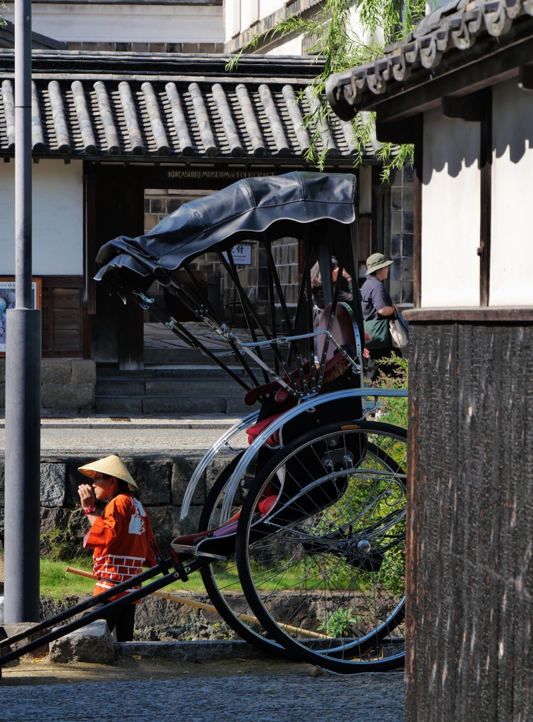 倉敷の路地から・・。