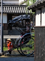 倉敷の路地から・・。 倉敷の路地から・・。