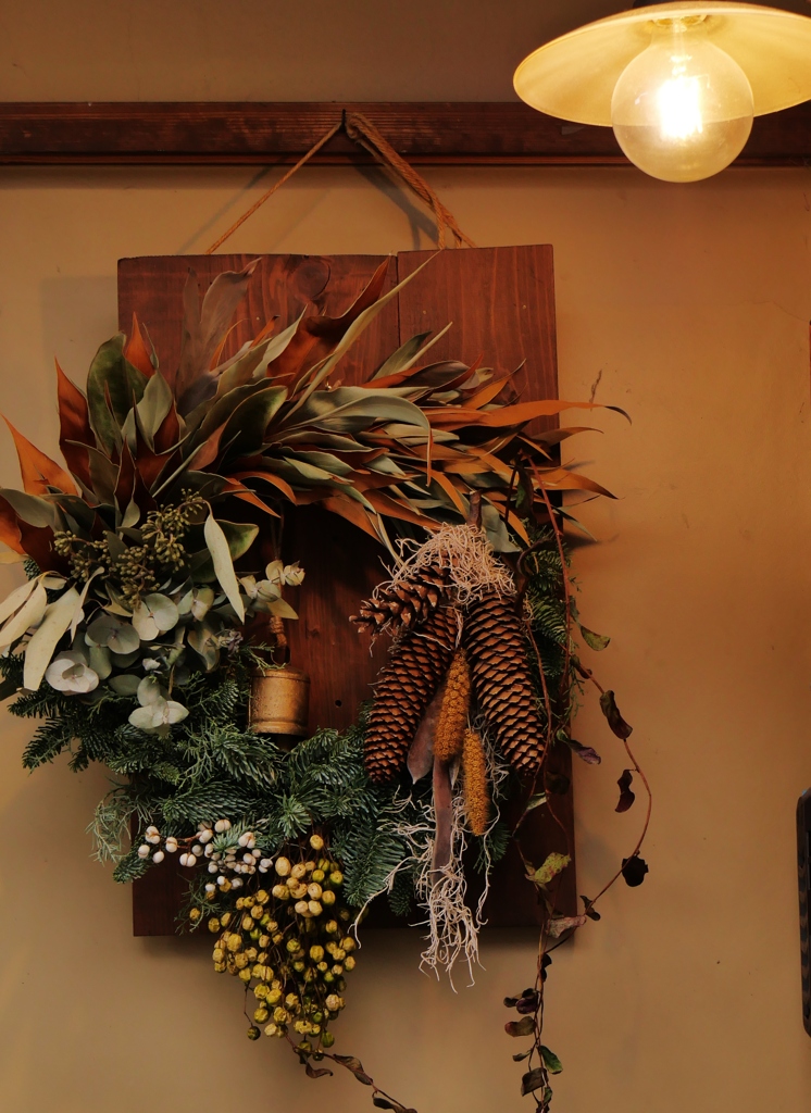 優しい灯りに照らされて・・。