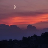 夏の夕空