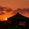 奥の院夕景