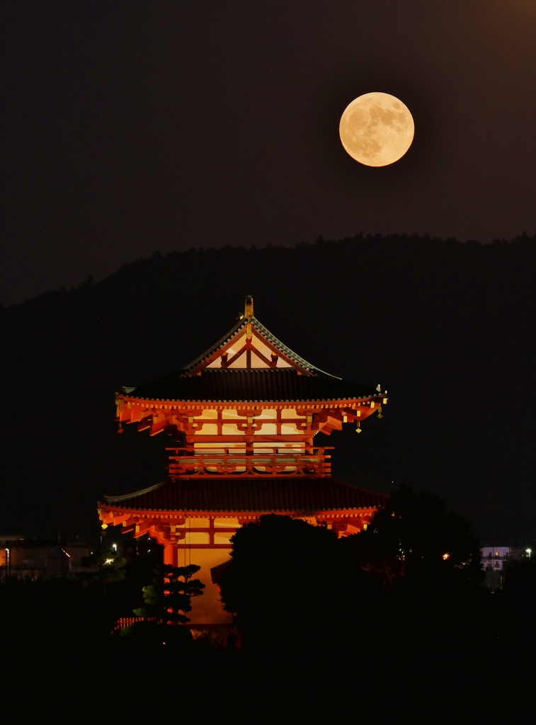 平城京・中秋の名月 2