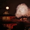 奈良公園バースデー花火5