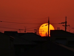 沈む夕陽1