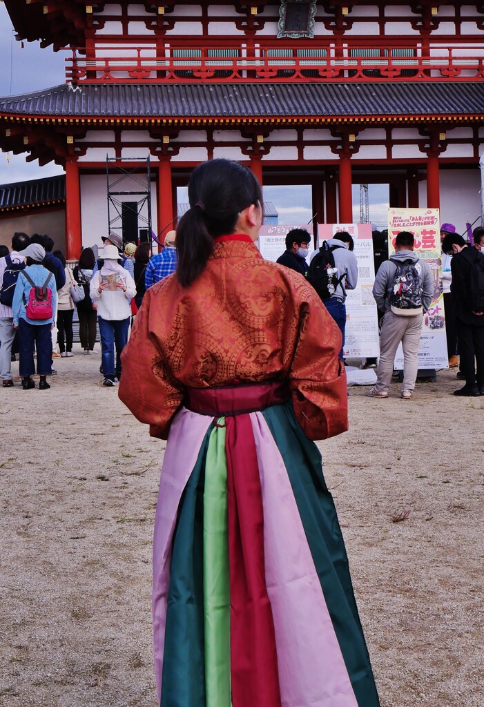 天平人が現在に・・。