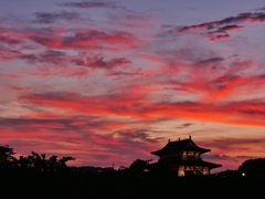 夕焼けの大極殿 2