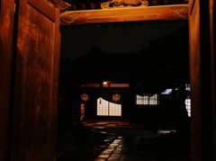 南都西大寺の夜・灯り5