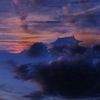 雲の上・・。