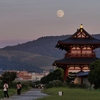 朱雀門越しに見る中秋の名月2