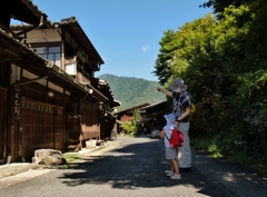 木曽路を行く・妻籠宿 4