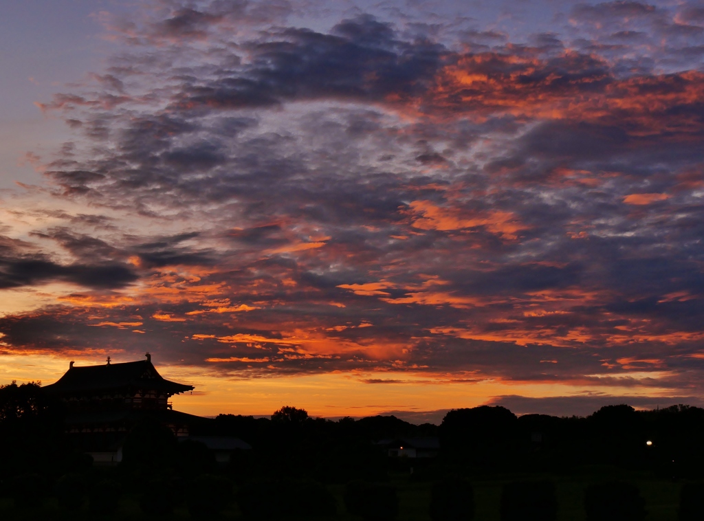 夕焼けの大極殿 2