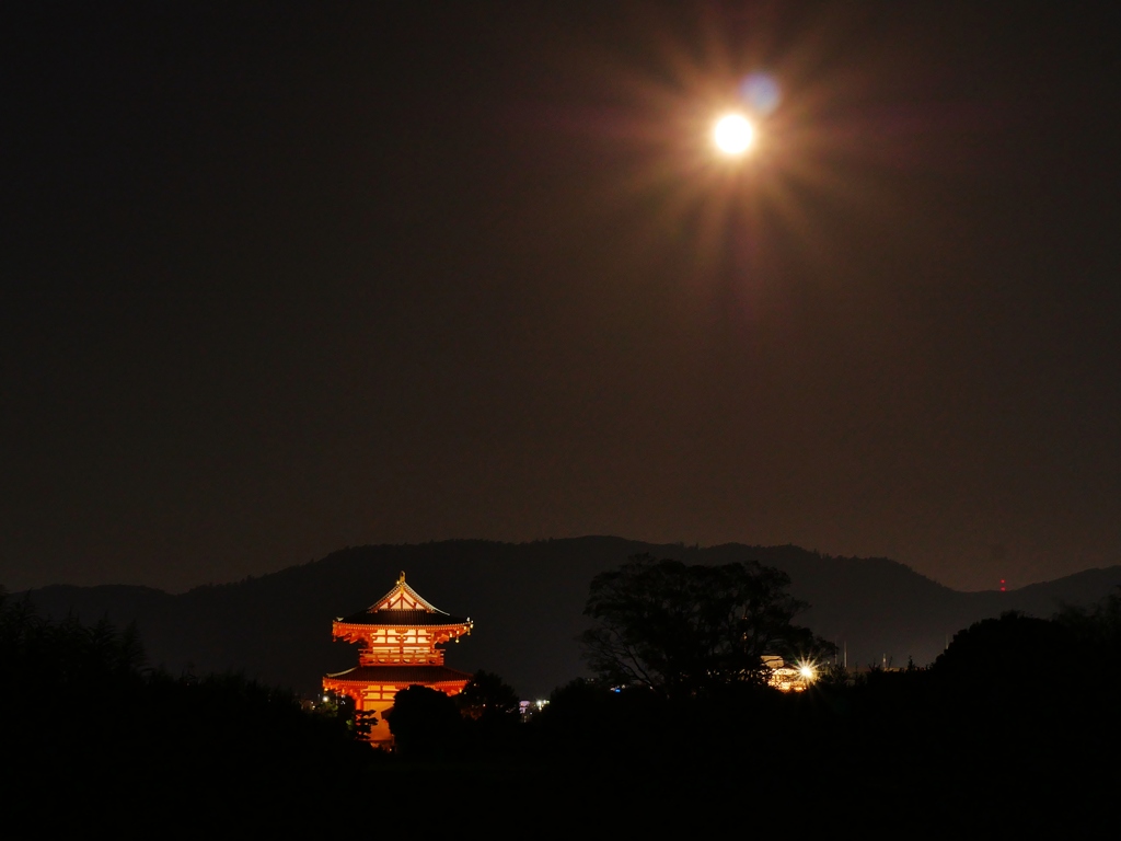 平城京・中秋の名月 3