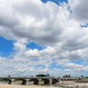 夏雲と橋