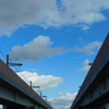 橋と青空