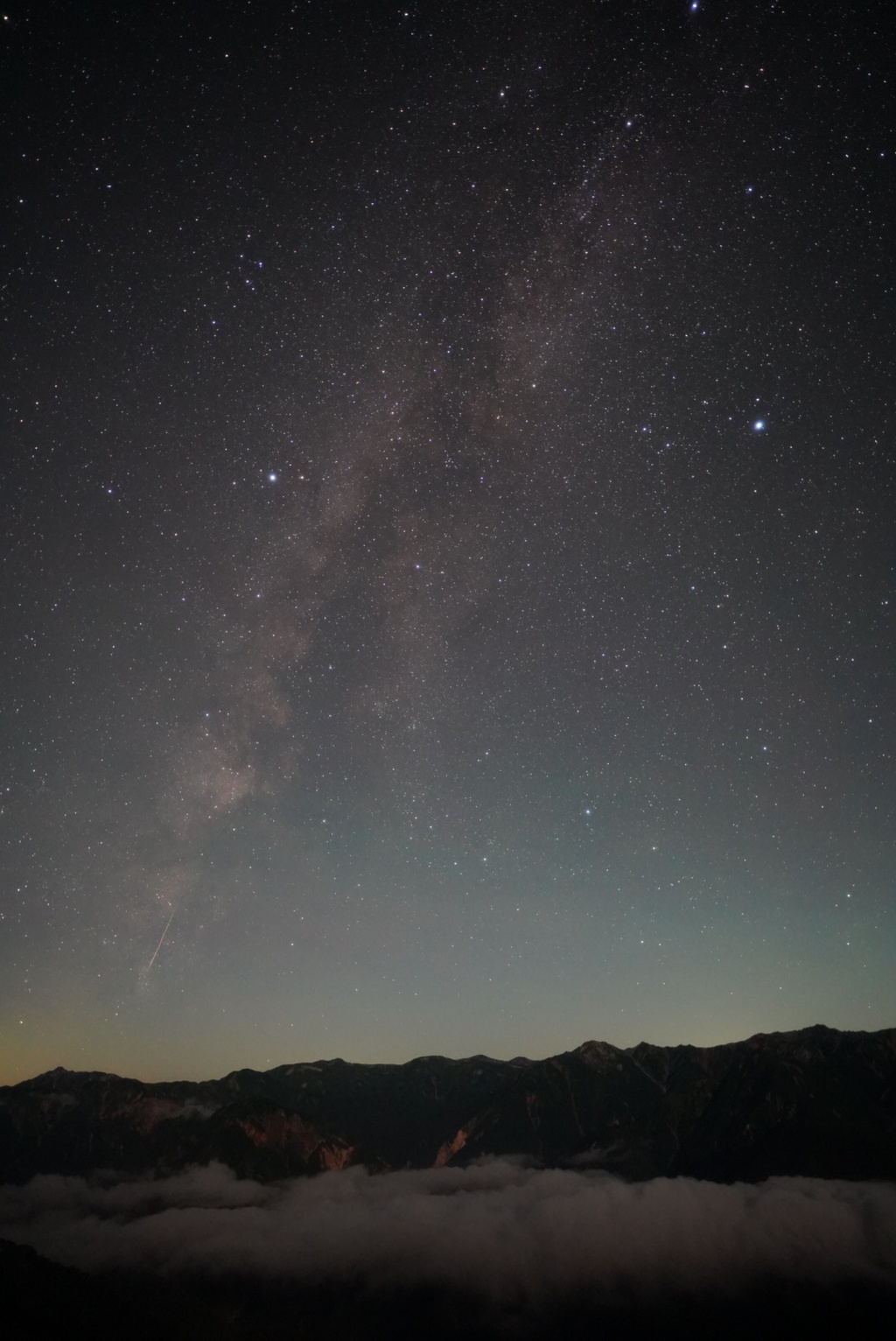 星と流れ星と疲労