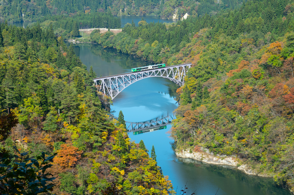 福島　第一只見川橋梁
