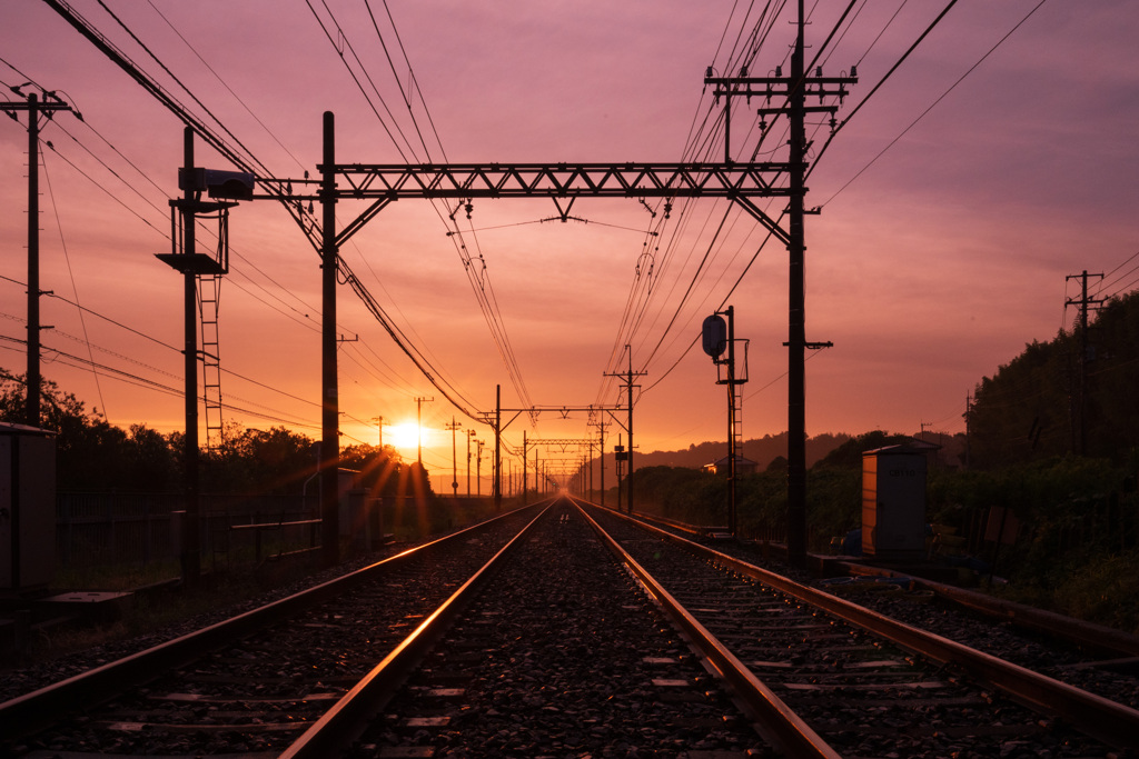 鉄道のある風景