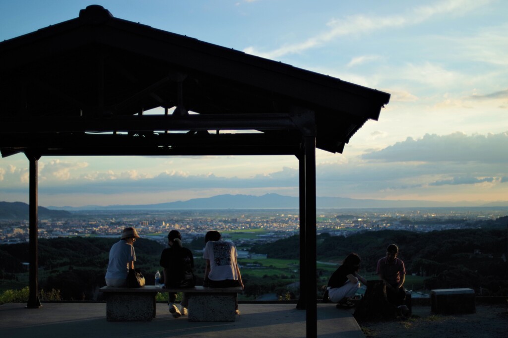 展望所の情景