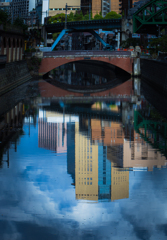 Reflection of Akihabara