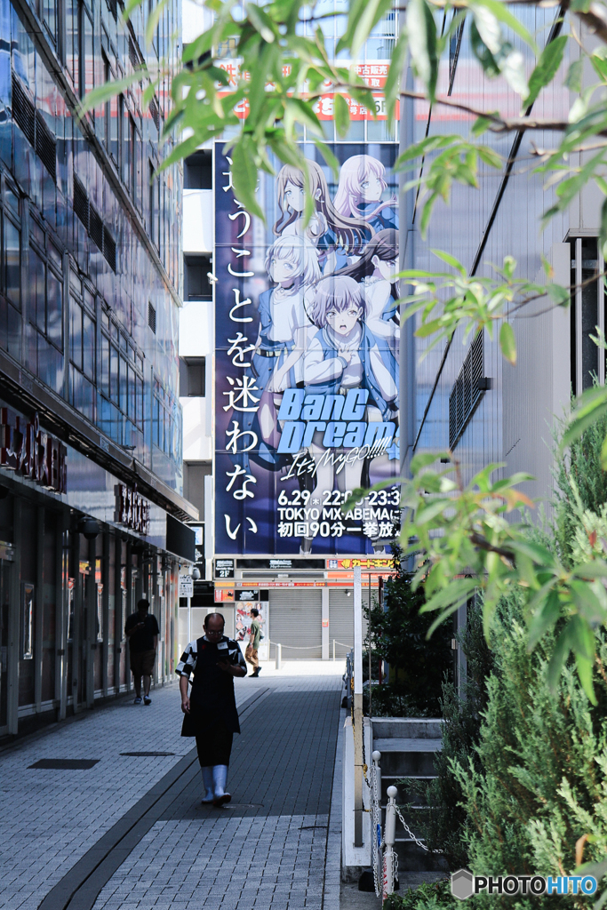 明暗で遊ぶ秋葉原