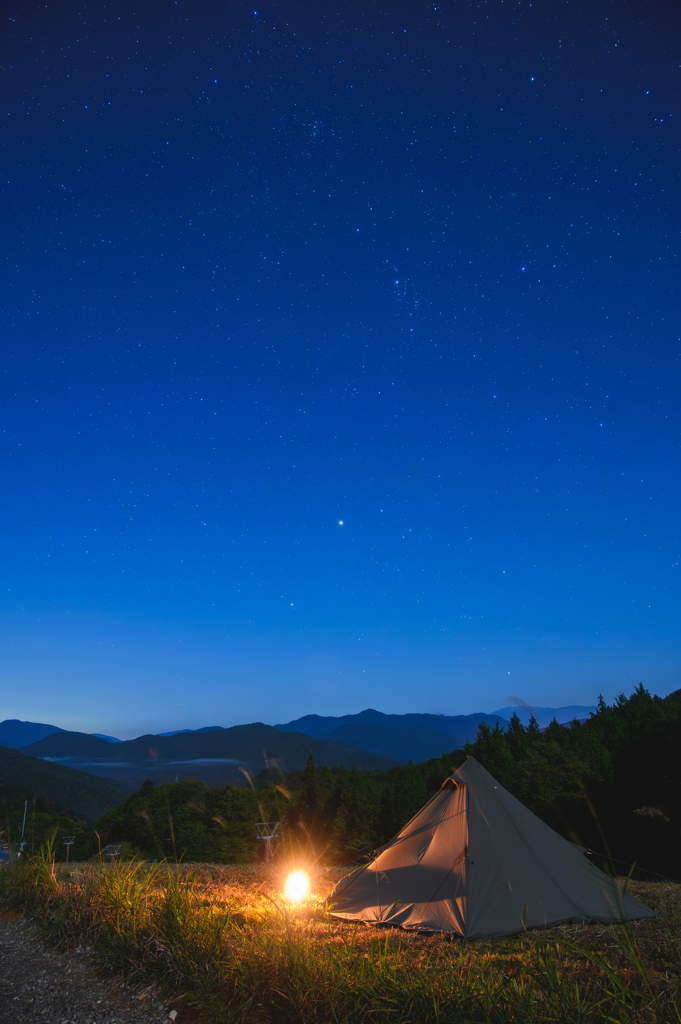 星空独り占め