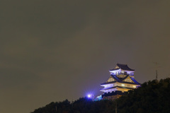 月なき夜の岐阜城