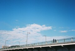 橋の時間、ゆっくりと