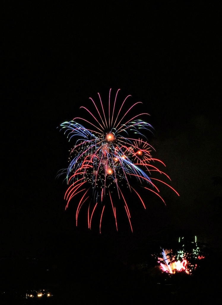 仙台七夕祭り　花火