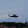 AH-1と蔵王の山脈